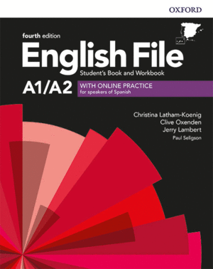 ENGLISH FILE 4TH EDITION A1/A2. STUDENT'S BOOK AND WORKBOOK WITH KEY PACK