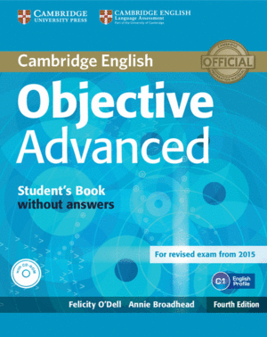 OBJECTIVE ADVANCED STUDENT'S BOOK WITHOUT ANSWERS WITH CD-ROM 4TH EDITION
