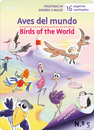 PEGAPLANETA 5. AVES DEL MUNDO - BIRDS OF THE WORLD