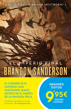 EL IMPERIO FINAL (NACIDOS DE LA BRUMA [MISTBORN] 1). SANDERSON, BRANDON.  9788413145495