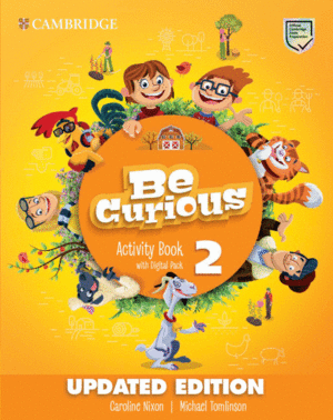 BE CURIOUS UPDATED LEVEL 2 ACTIVITY BOOK WITH HOME BOOKLET AND DIGITAL PACK UPDA