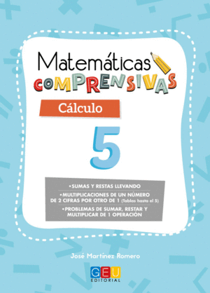 MATEMTICAS COMPRENSIVAS. CLCULO 5