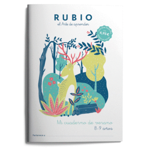 MI CUADERNO DE VERANO RUBIO. 8-9 A�OS