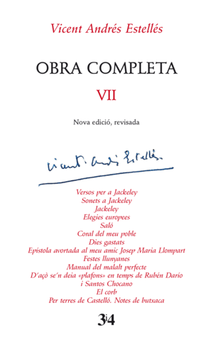 OBRA COMPLETA REVISADA, VOLUM 7