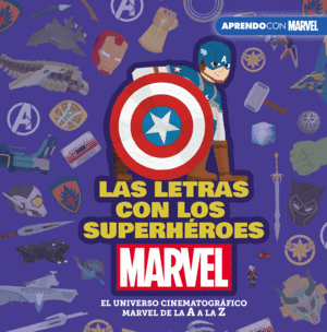 LAS LETRAS CON LOS SUPERHROES MARVEL