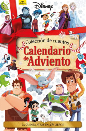 DISNEY. CALENDARIO DE ADVIENTO. LA CUENTA ATRS EN 24 LIBROS