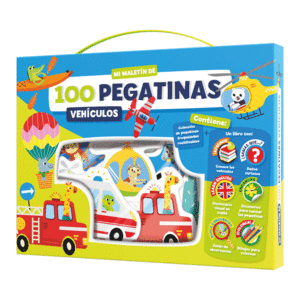 MALETIN 100 PEGATINAS - VEH�CULOS