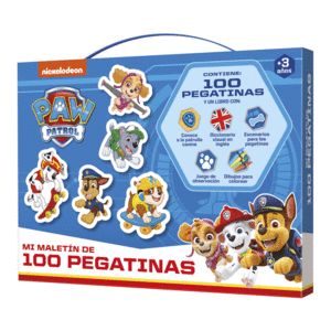 MALETN 100 PEGATINAS PATRULLA CANINA