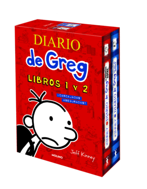 DIARIO DE GREG. LIBROS 1 Y 2 (EDICIÓN ESTUCHE CON: UN PRINGAO TOTAL  LA LEY DE