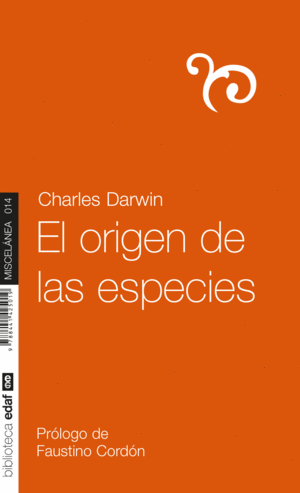 EL OR�GEN DE LAS ESPECIES
