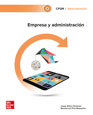 EMPRESA Y ADMINISTRACI�N