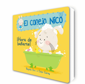 CONEJO NICO. HORA DE BA�ARSE (CARTON)