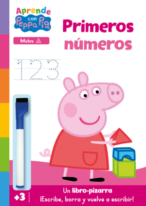 PRIMEROS NMEROS (LIBRO-PIZARRA) (PEPPA PIG. CUADERNO DE ACTIVIDADES)