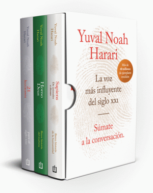 ESTUCHE HARARI (CONTIENE: SAPIENS  21 LECCIONES PARA EL SIGLO XXI  HOMO DEUS)