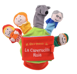 LA CAPERUCITA ROJA (LIBRO GUANTE CON TTERES DE DEDO)