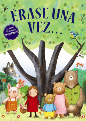 �RASE UNA VEZ CUENTO CON PEGATINAS
