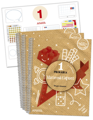 MATEM�TIQUES 1. (INCLUYE MATERIAL MANIPULATIVO)