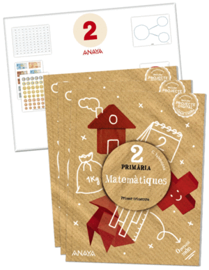 MATEM�TIQUES 2. (INCLUYE MATERIAL MANIPULATIVO)