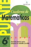 PUENTE, MATEMTICAS, 6 EDUCACIN PRIMARIA, 3 CICLO. CUADERNO