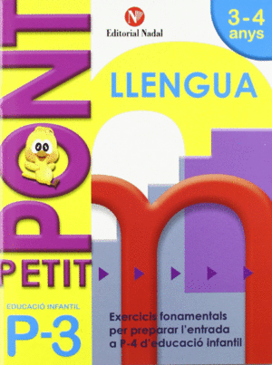 PETIT PONT P3, LLENGUA, EDUCACI INFANTIL