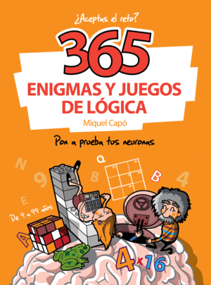 365 ENIGMAS Y JUEGOS LOGICA.(CAJON DESASTRE)