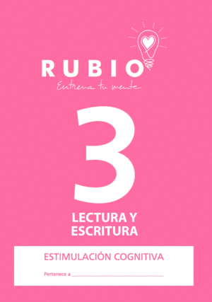 ESTIMULACIN COGNITIVA: LECTURA Y ESCRITURA 3