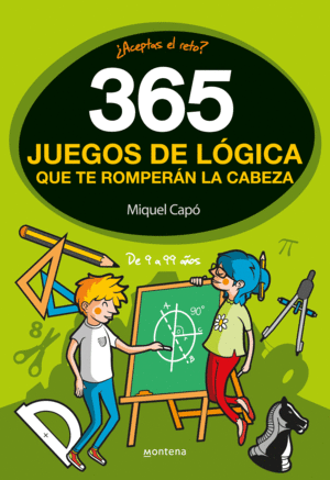 365 JUEGOS DE LOGICA QUE ROMPERAN CABEZA.(CAJON DE