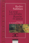 LA VOZ A TI DEBIDA. RAZN DE AMOR