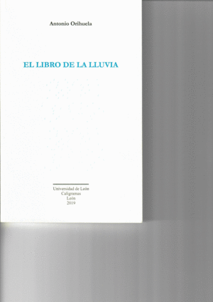 EL LIBRO DE LA LLUVIA