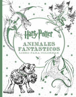 HARRY POTTER-ANIMALES FANTSTICOS LIBRO PARA COLOREAR