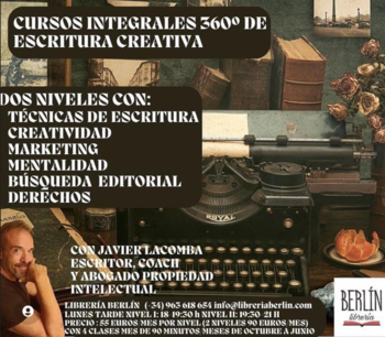 Cursos integrales 360 de escritura creativa