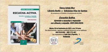 ESCUCHA ACTIVA - Presentación con Elena Ariste